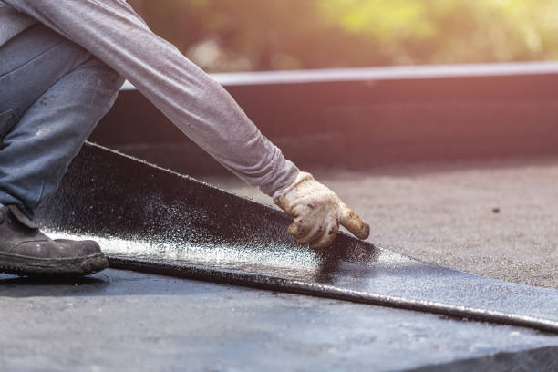 Professional Crawl Space Encapsulation technician working in Pittstown, NJ